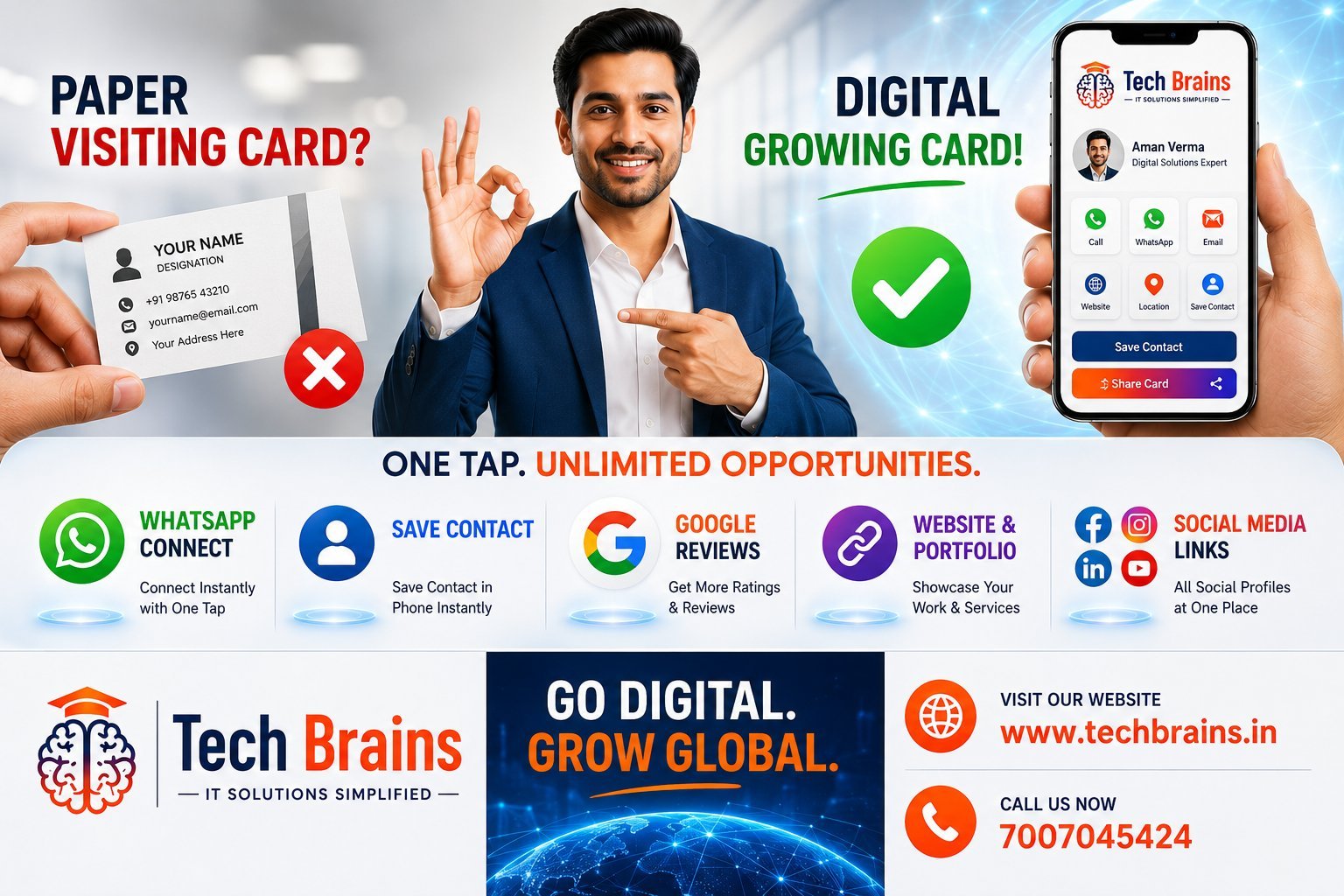 Digital Business Card — Go Digital, Grow Global